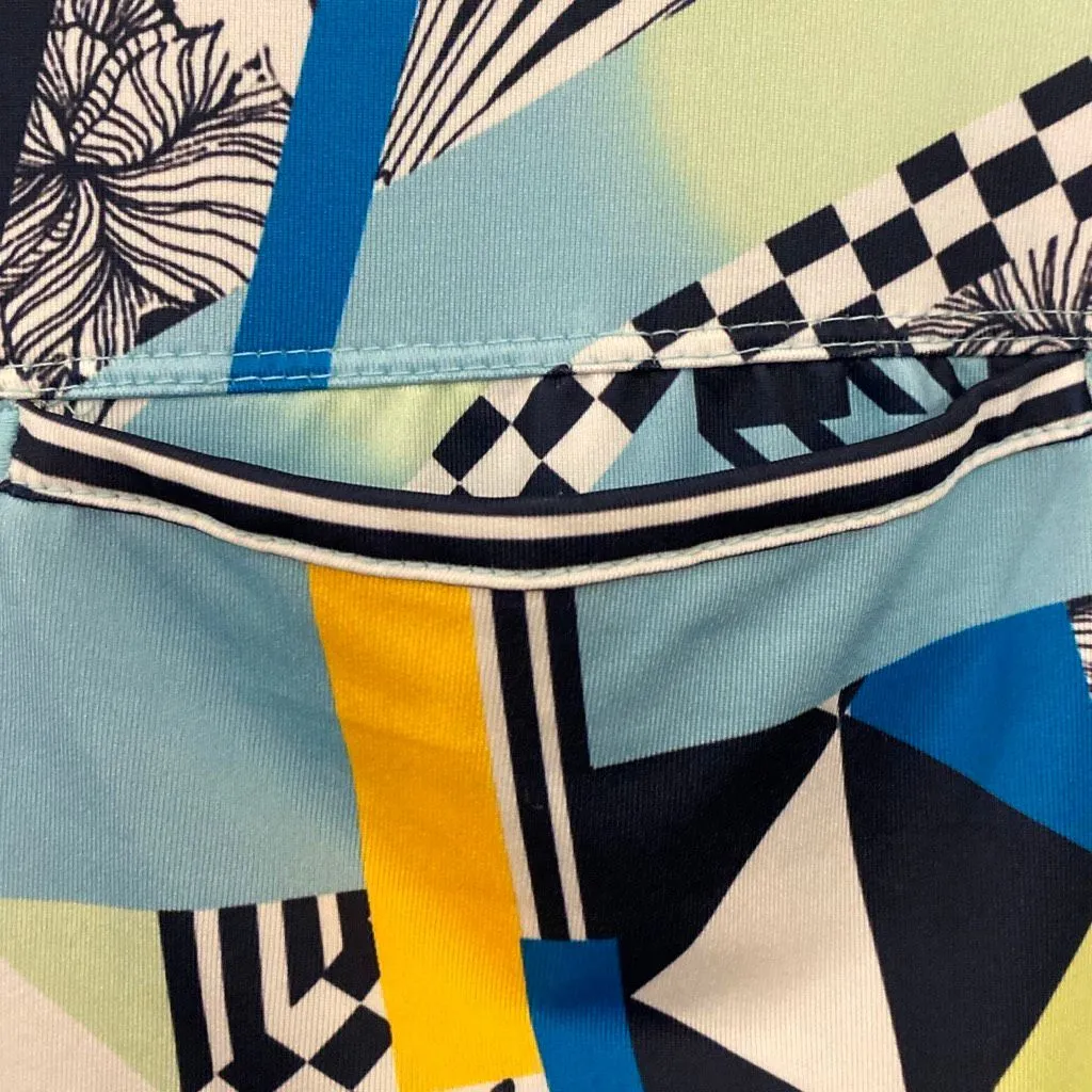 Lucky in Love Urbana flip skort in cool blue color scheme size extra large - Image 11