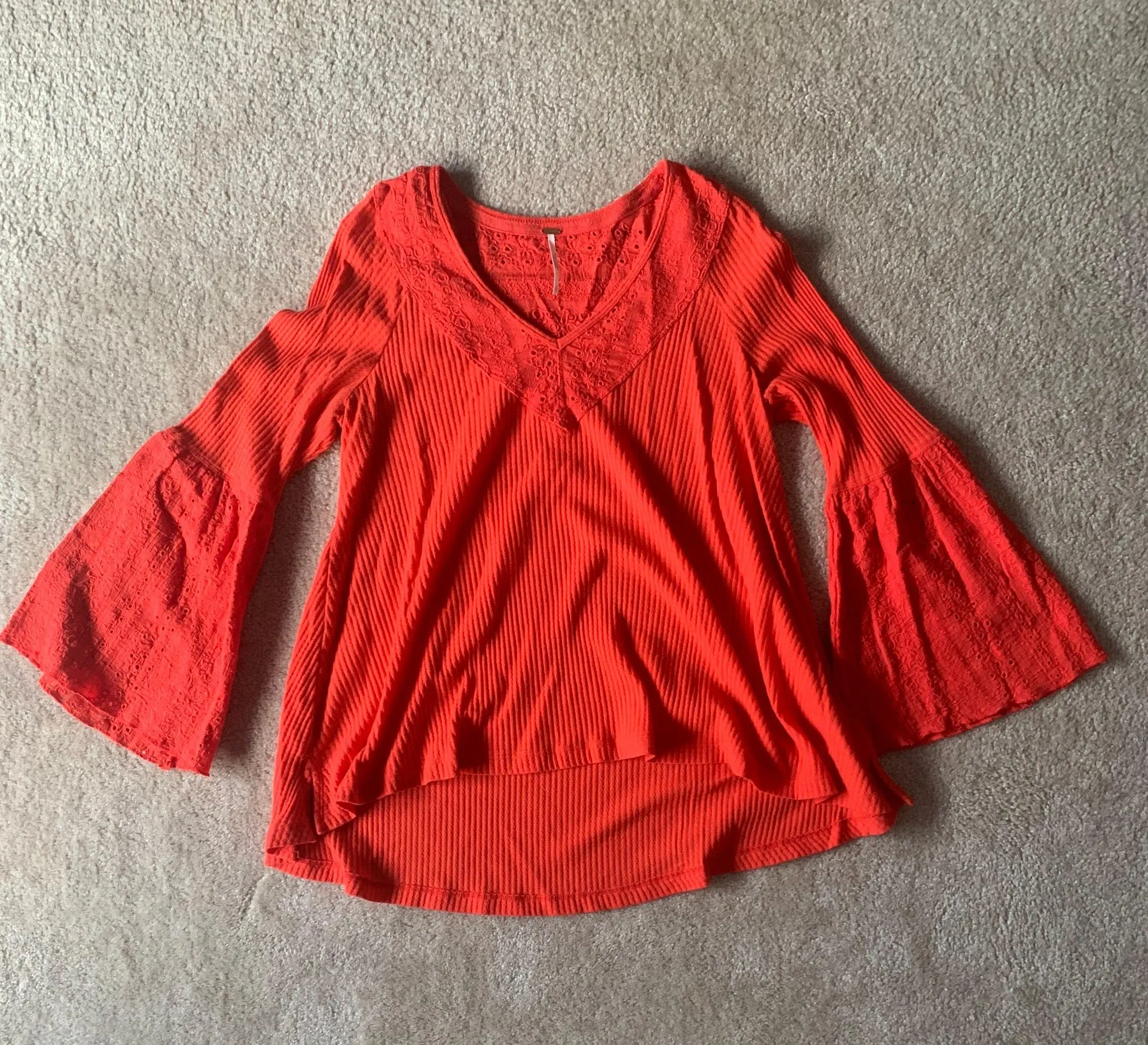 Free People Bell Sleeved Top - Image 4