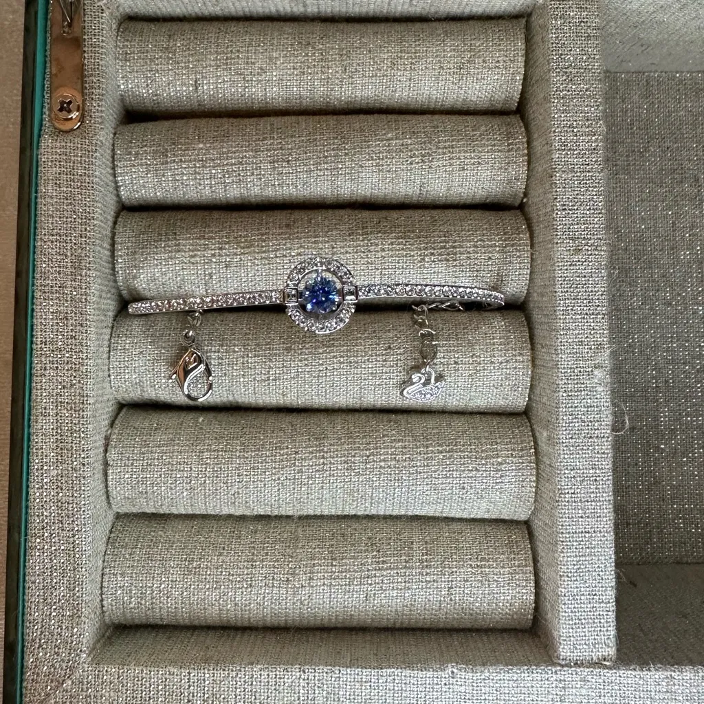 Swarovski Sparkling Dance Bangle - Image 2