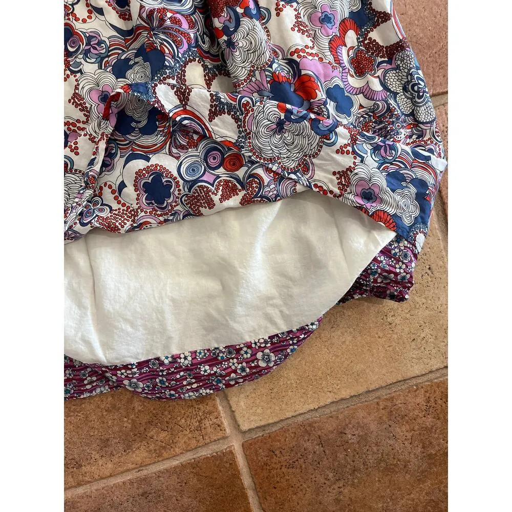 Liberty of London for Target smocked sundress size M Blue Size M - Image 3