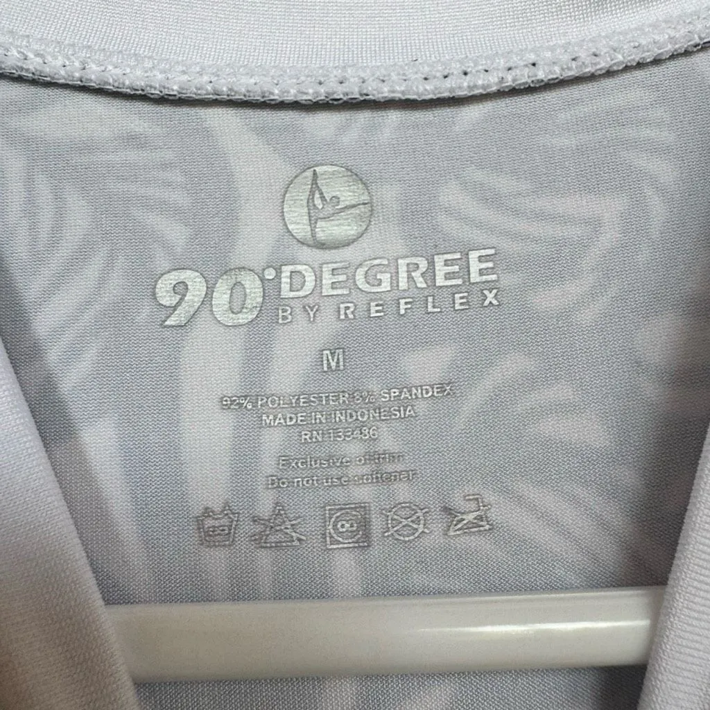 90 Degree by Reflex Sleeveless Zip Top Size M Size M - Image 6