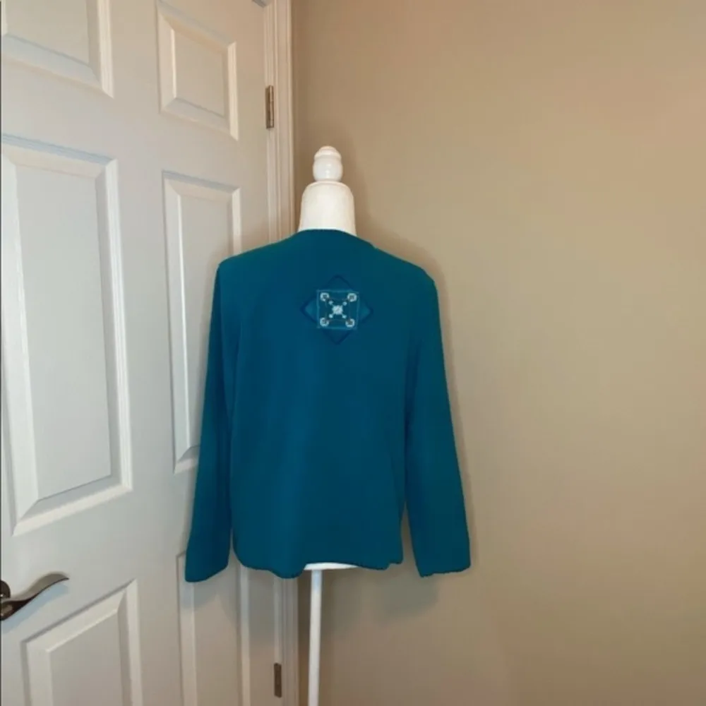 Napa Valley Fleece Zippered Jacket Size XL - Image 2