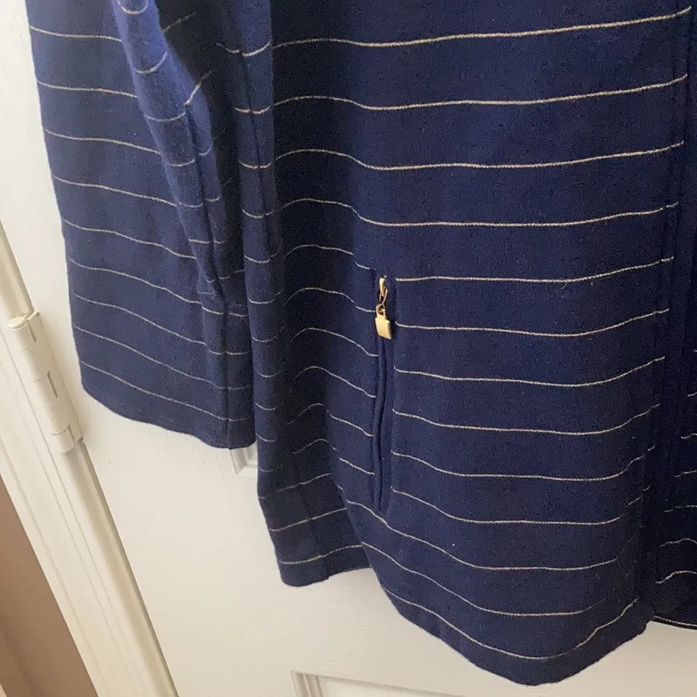 Allison Daley FINAL MARKDOWN  zip front jacket small - Image 5