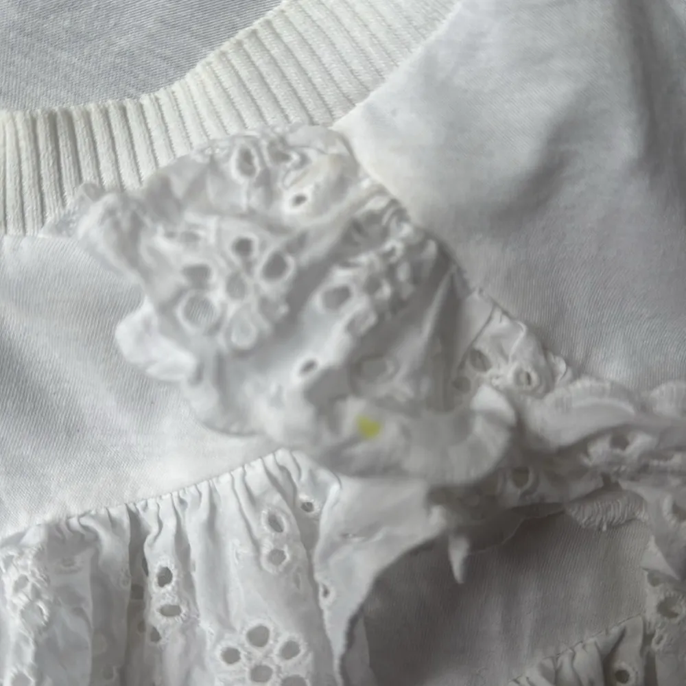 ZIMMERMANN EMBROIDERED RUFFLE T-SHIRT - Image 12