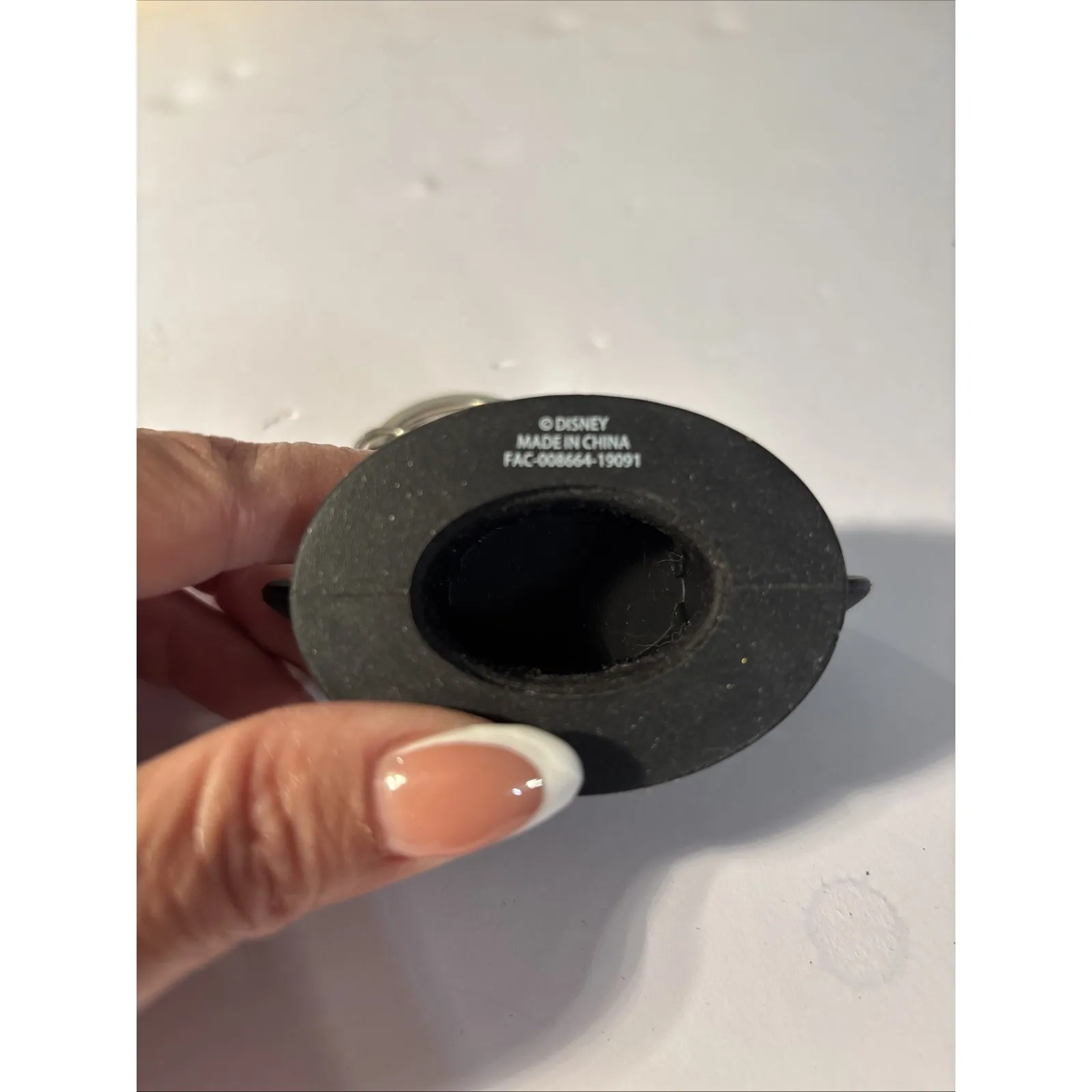 Authentic Original‎ Disney Parks Minnie Mouse Ears Rubber Keychain - Image 3