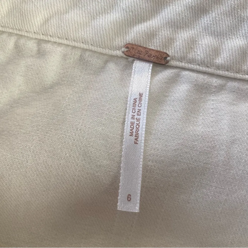 free people dream away embroidered wrap mini skirt - Image 5