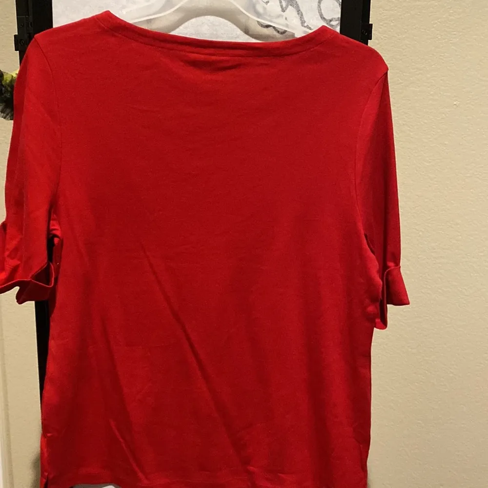 NWT Karen Scott 3/4 sleeve shirt - Image 3