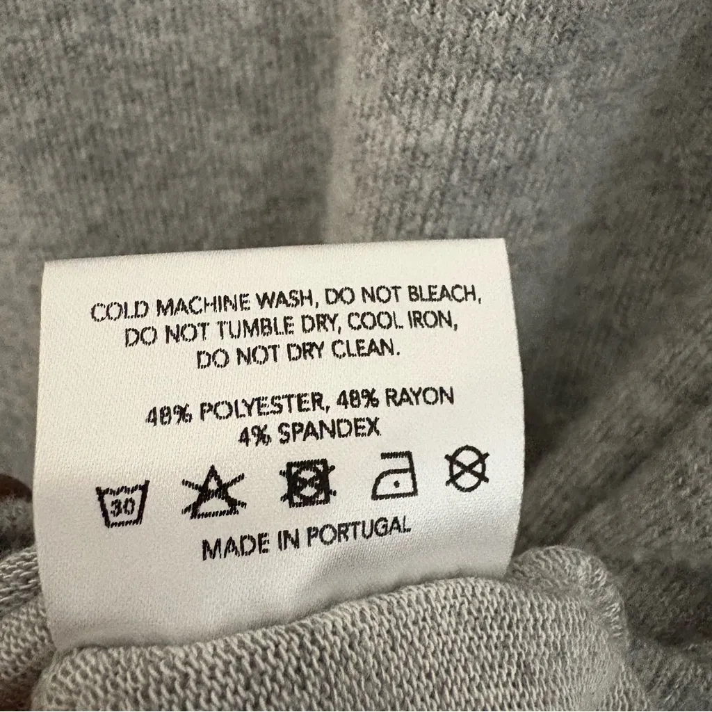 Varley Revive Kingsmill Long Sleeve Lightweight Top Open V Back Grey - Image 10