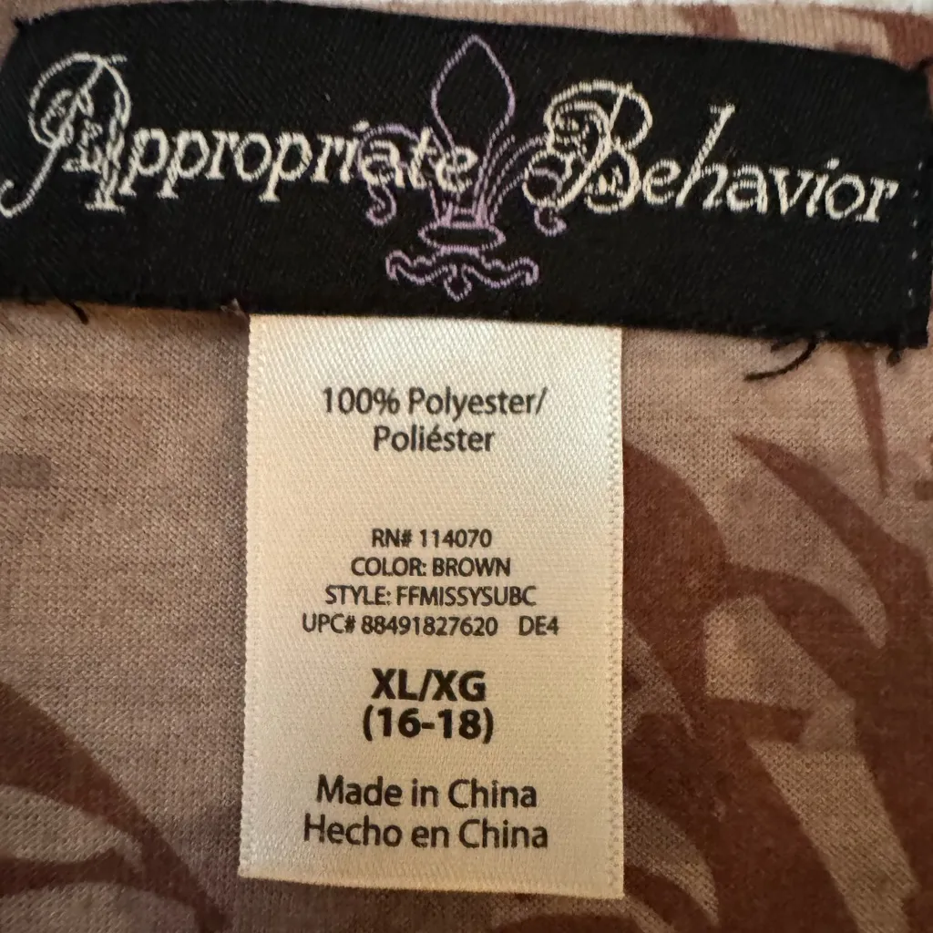 Women's Floral Swirl Blouse - Image 2