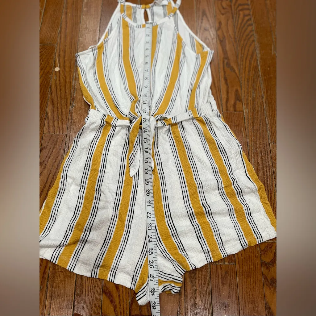 Love Tree Mustard and White Striped Top - Image 6