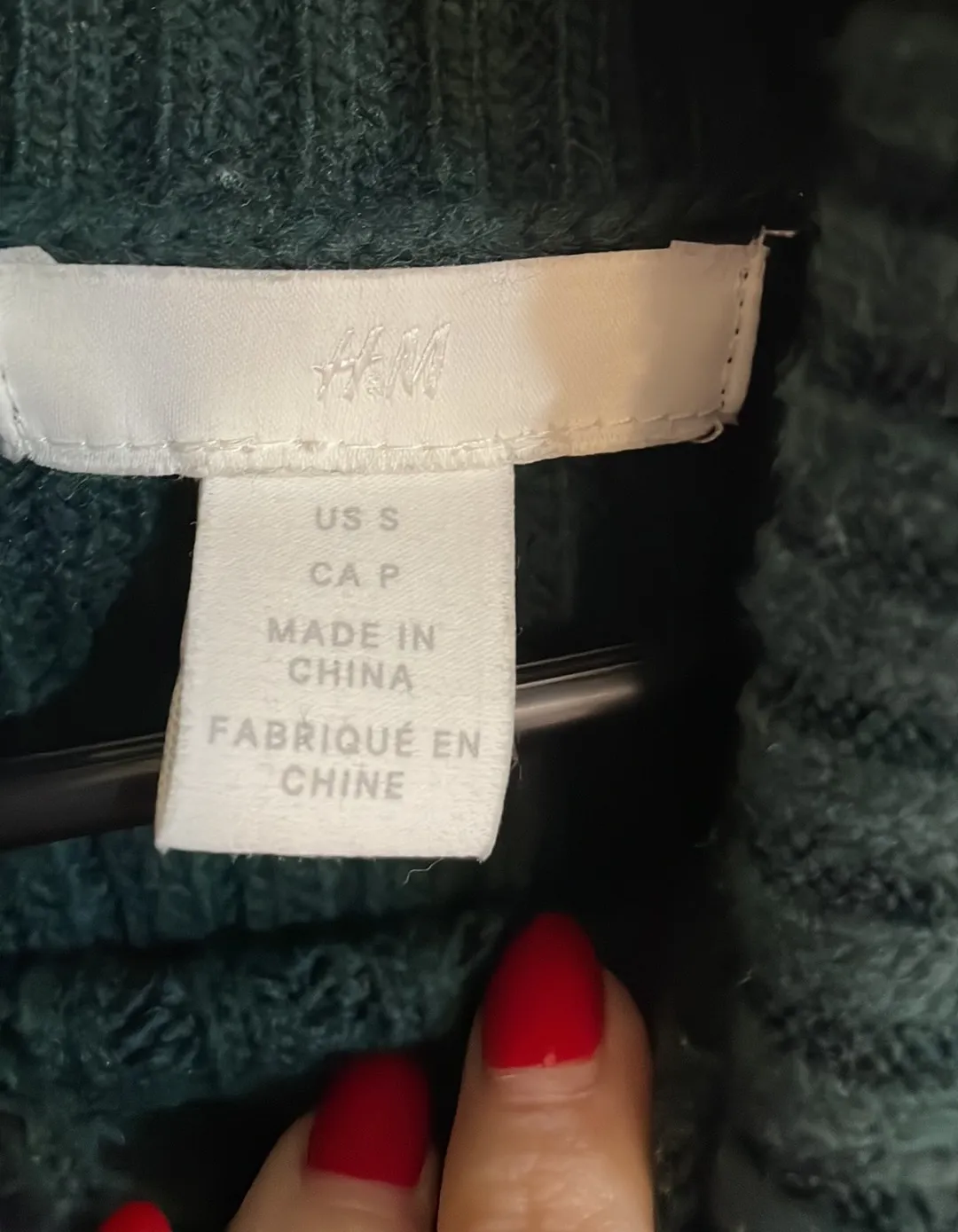 H&M Green  Turtleneck - Image 4