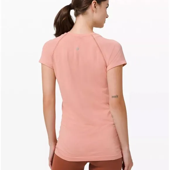 LululemonSwiftly short sleeve t in pink size 6 new without tags - Image 2