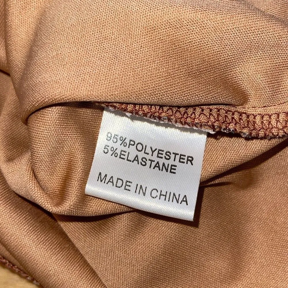 Princess Polly HARLAN RUCHED MINI DRESS BROWN TIGER PRINT‎ SIZE 0 - Image 8