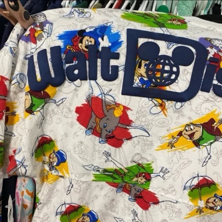 Disney parks ink & paint character sketch spirit jersey NWT XS - Image 2