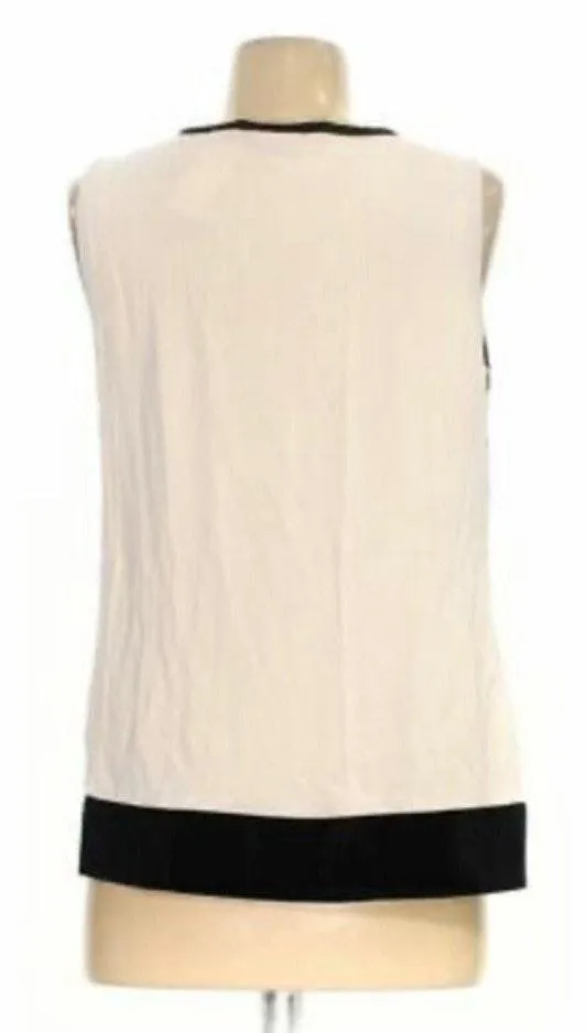 Pink & Black Sleeveless Top - Image 2