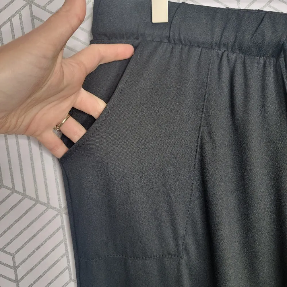 Lucky Brand Black Lounge Pants Sz Large - Image 8