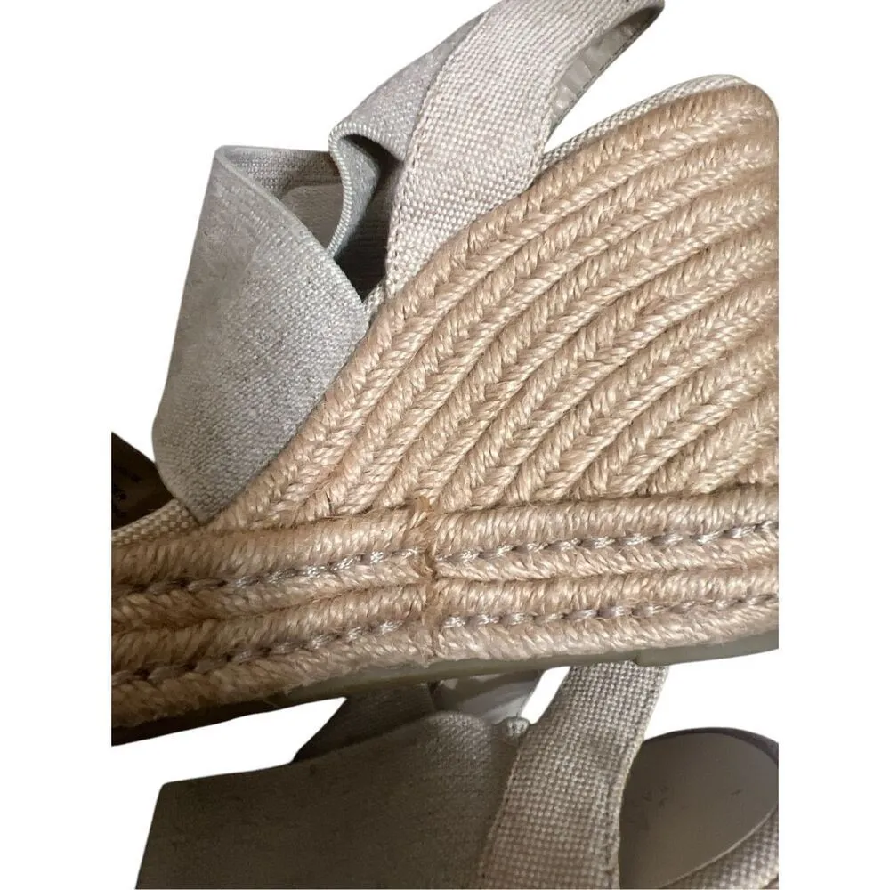 ✨Lauren Ralph Lauren Women s Erica Wedge Tan Sz 8.5 Sandals✨ - Image 7