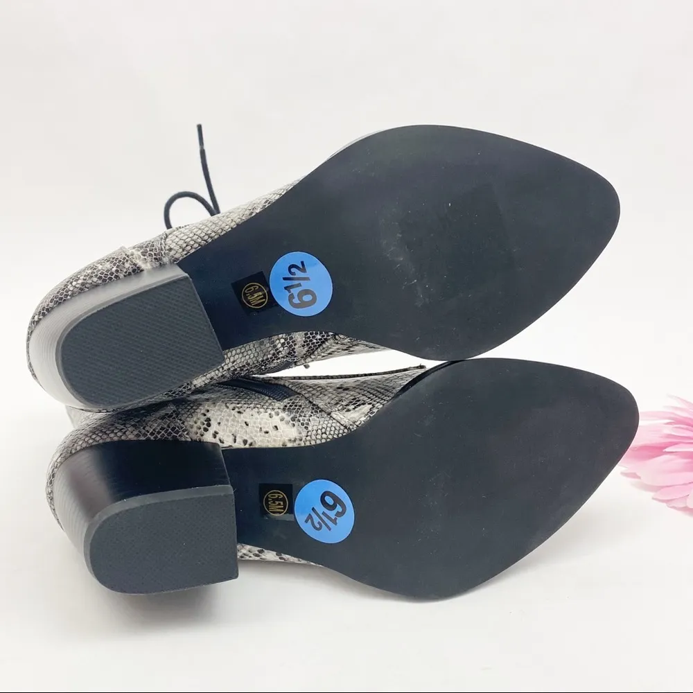 Coconuts By Matisse X Free People Cody Vegan Leather Lace Up Boots: Snake Python - Image 12