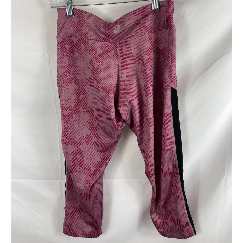 Asics Kate Mesh Capri Leggings Small - Image 5