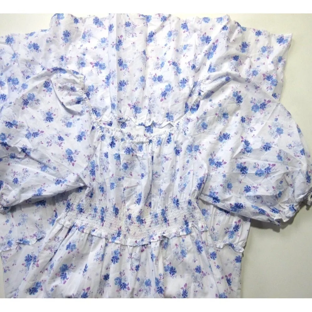 NWT LoveShackFancy x Target Gemma in White Floral Puff - Image 4