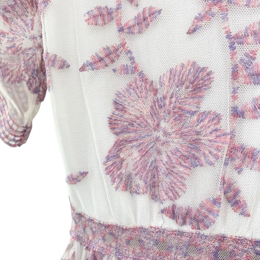 Altar'd State Women’s Embroidered Floral Lace Maxi Dress - Image 7