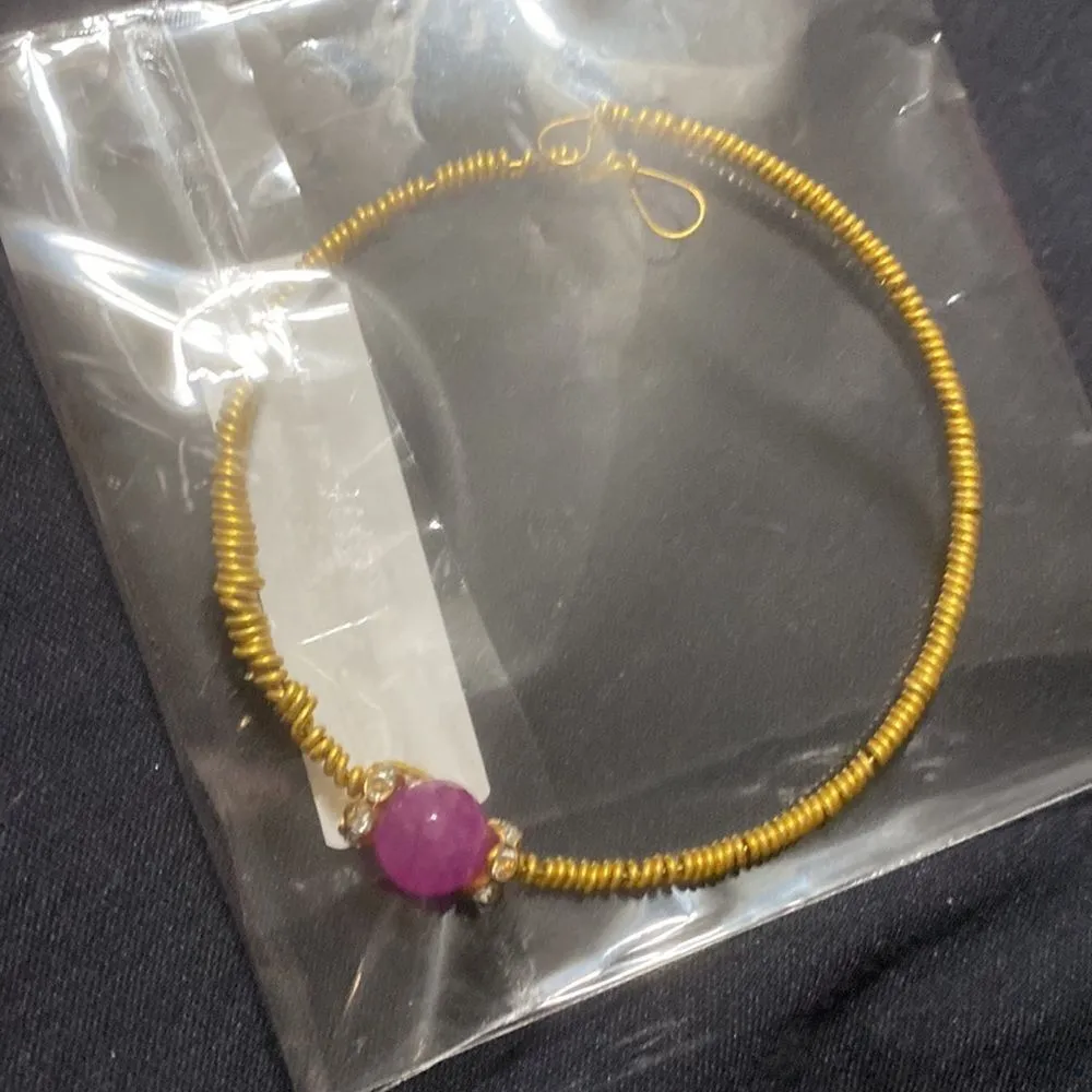 gemstone bracelets pack of 5 Blue - Image 8