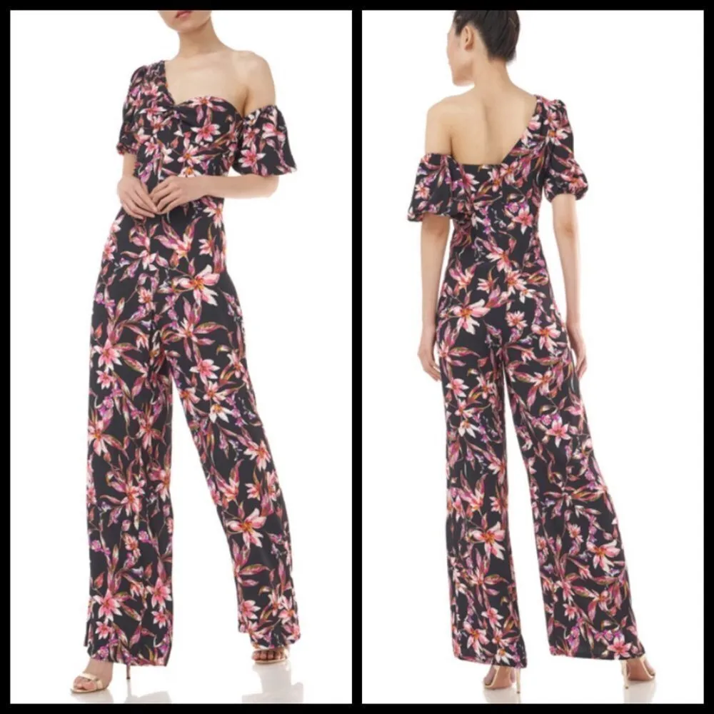 💕AMUR💕 Jax Jumpsuit ~ Floral Print Size 0 - Image 4