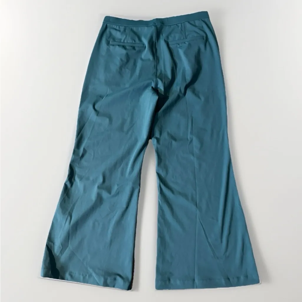 Halara Flex™ High Waisted Pocket Straight Flare Leg Atlantic Deep Work Pants XL - Image 8