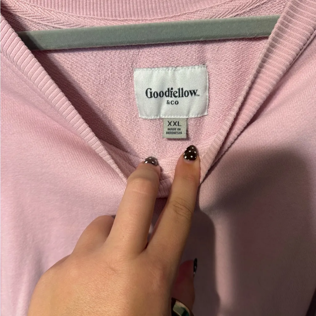 Pink Women's Sweatshirt Top - Image 2