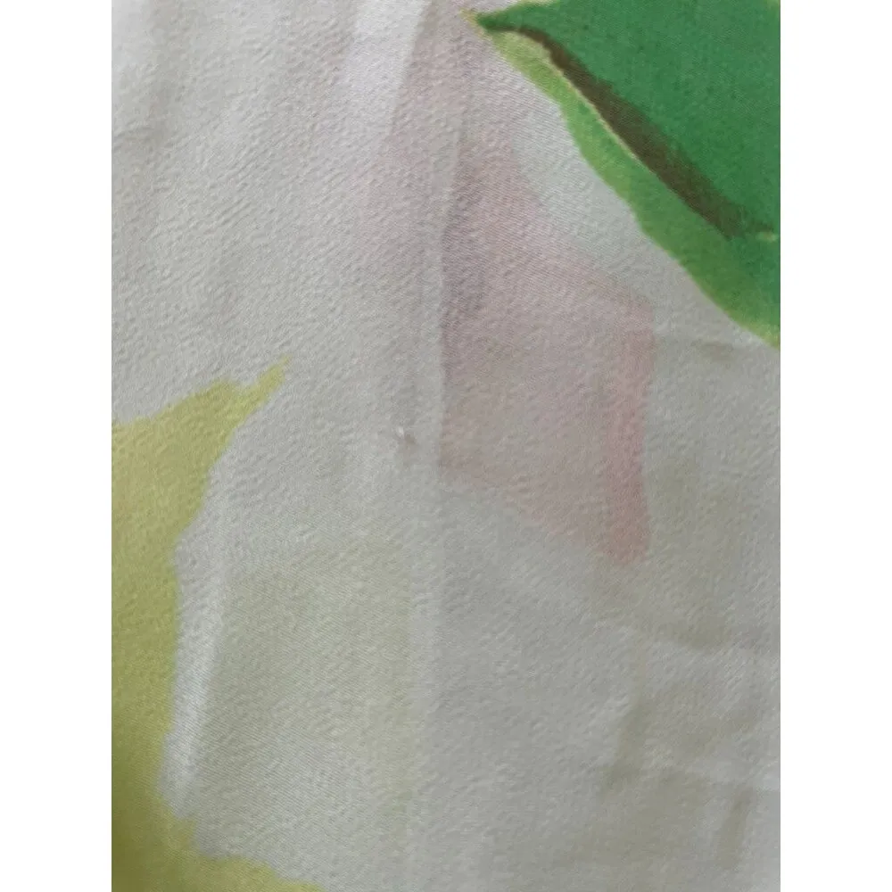 In Bloom Lingerie Cover Robe Floral Sheer L ROMANTIC FLOWERS EDGE Size L - Image 10