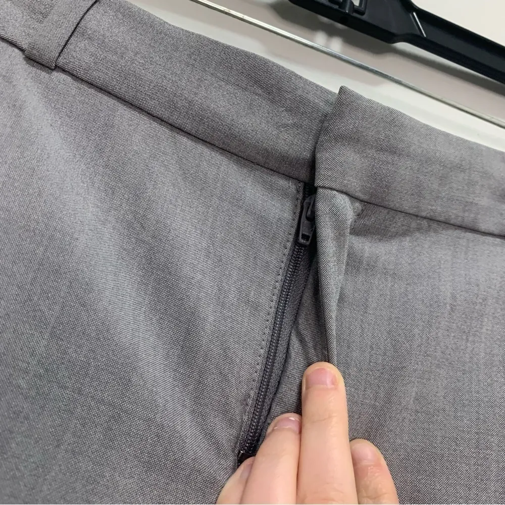 Banana Republic Ryan Grey Dress Pants Size 4 - Image 7