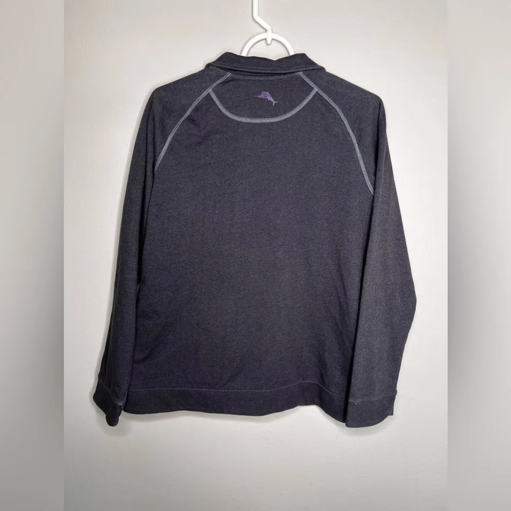 Tommy Bahama Clemson Tigers Pullover Athletic Trainer 1/4 Zip Size large - Image 3