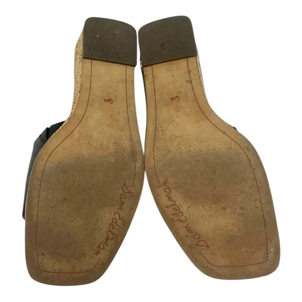Sam Edelman Valery Leather Slip On Wedge Sandals Size 6.5 - Image 8
