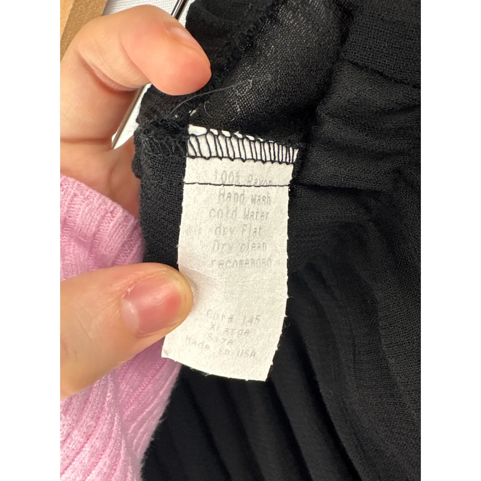 Women’s Crazy Fish XL Black w/ Fish Pattern Short Sleeve Blouse & Pant Set - Image 7