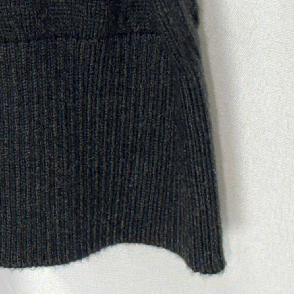 True Religion Black and Gold Knit Rhinestone Pullover Sweater NWT Size Medium - Image 12