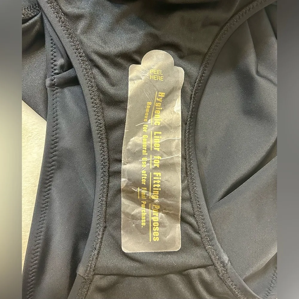 NWT Old Navy Square-Neck Black Swimsuit Size XL - Image 13