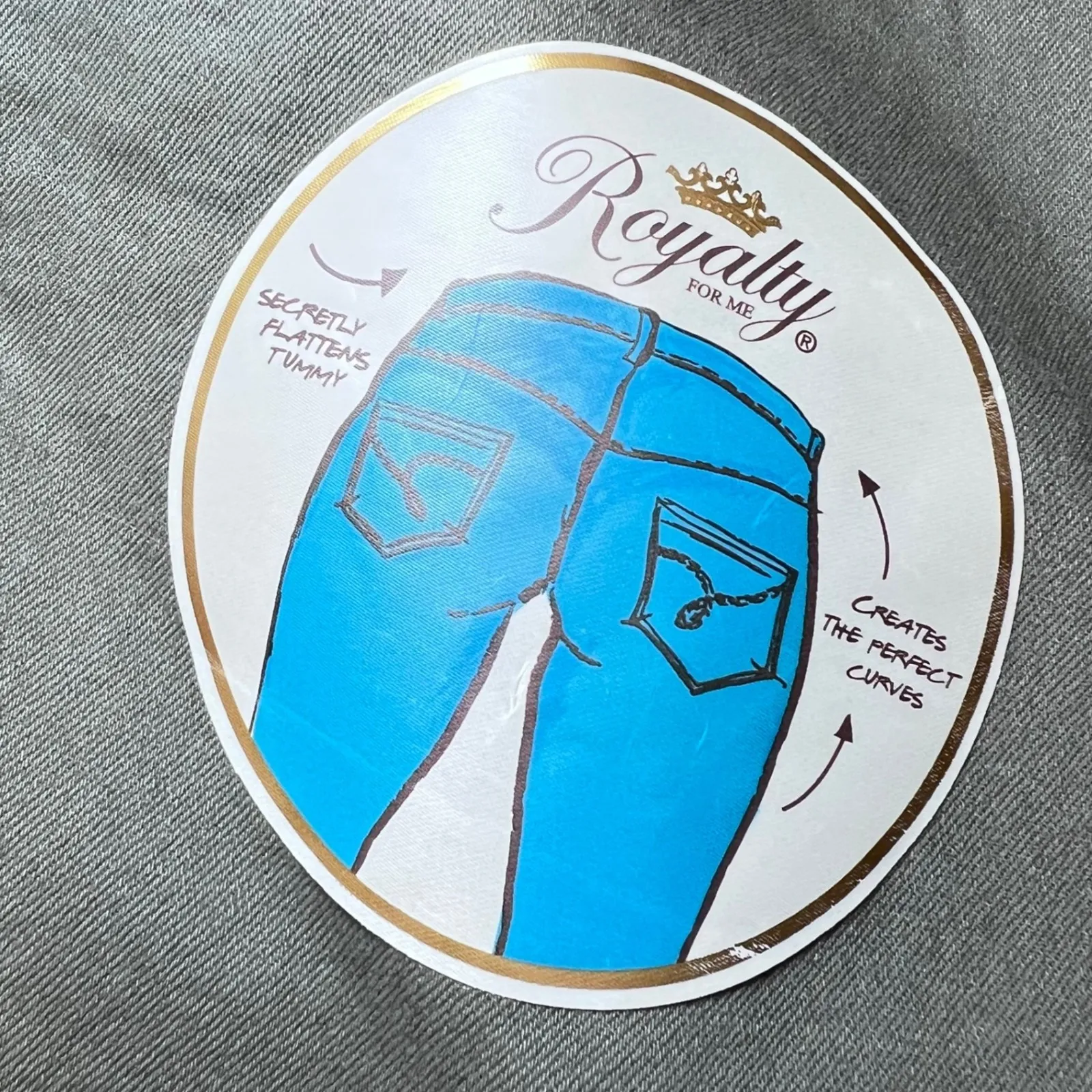 Royalty for Me WannaBettaButt Capri Pants Womens 14 Beige Comfort Cropped New Green - Image 9