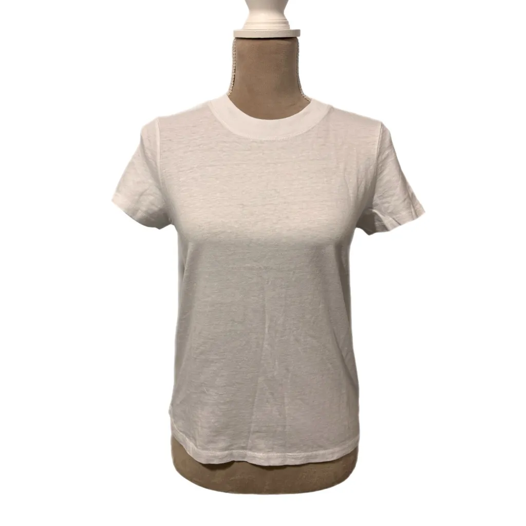 MADEWELL Premium Standard The Shrunken Tee White Cotton Shirt Size XS - Image 5