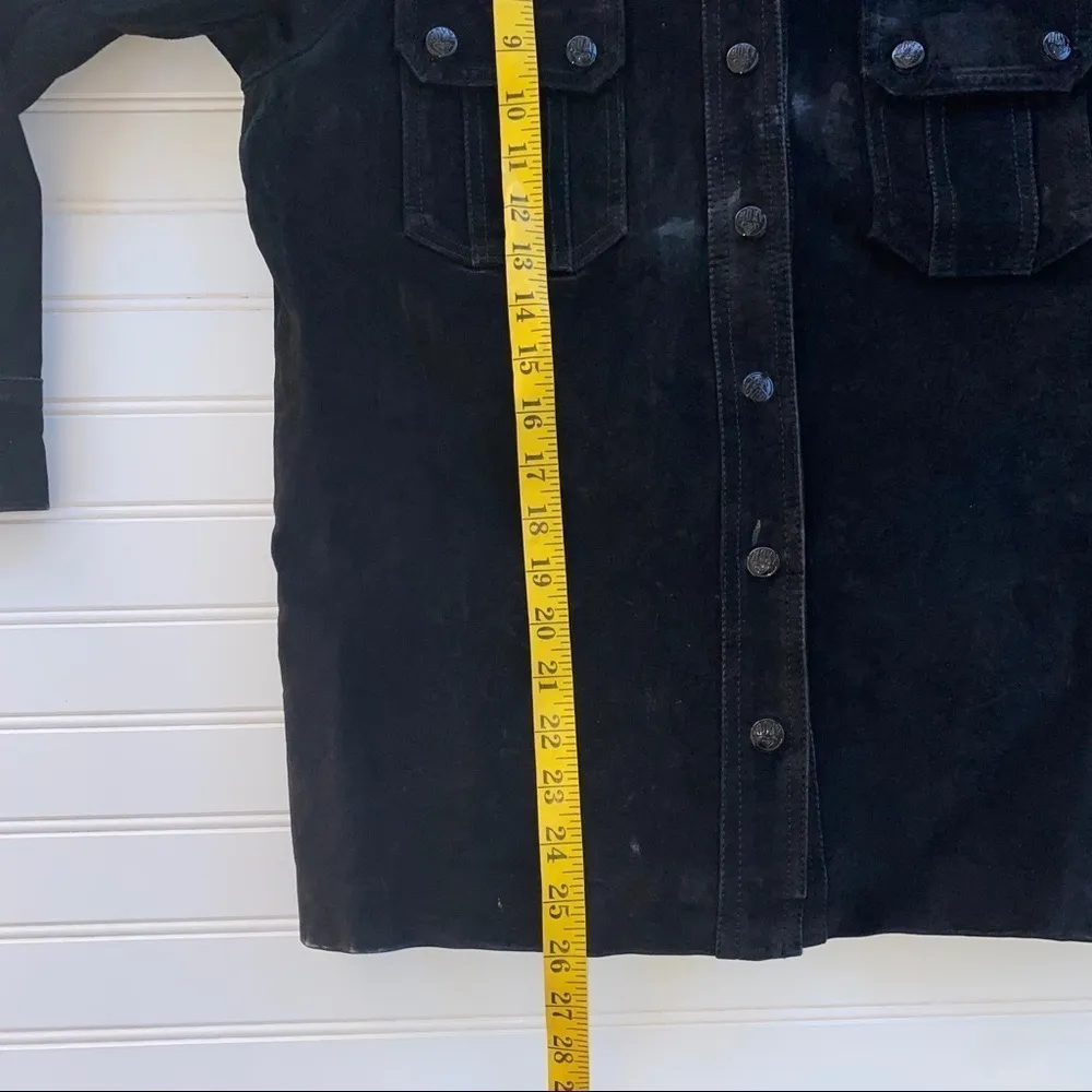 Roxy Leather Jacket Black Size S - Image 11