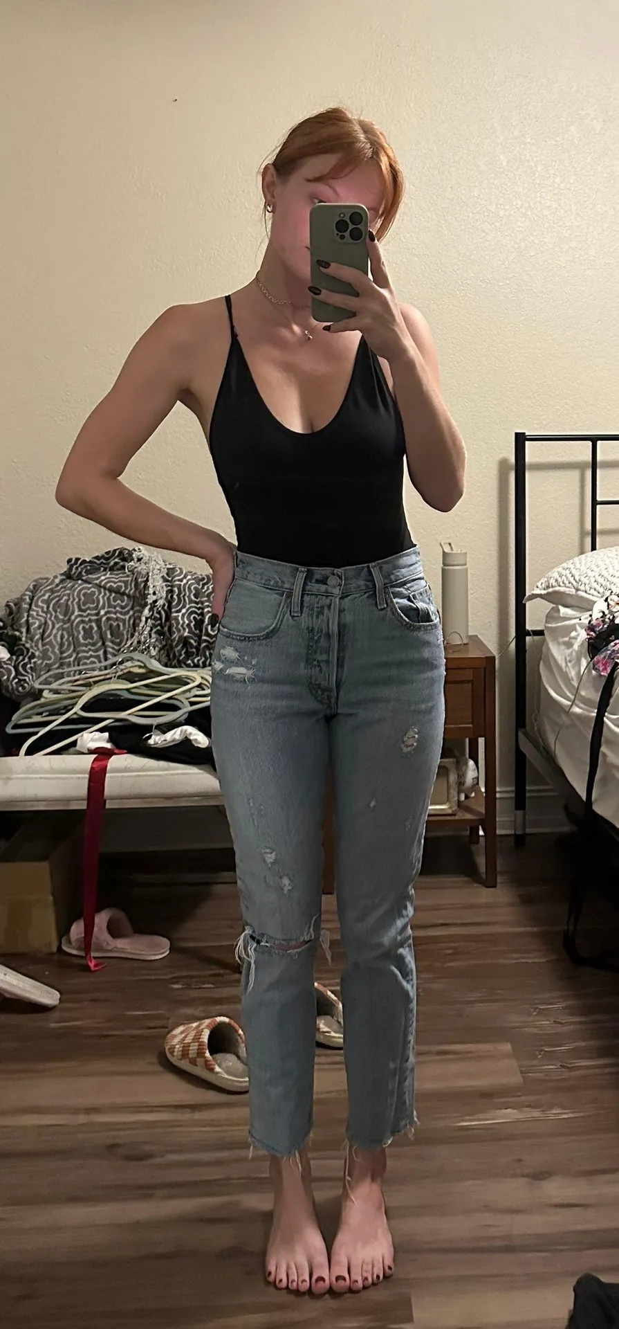 501 Short High Rise Jeans - Image 3