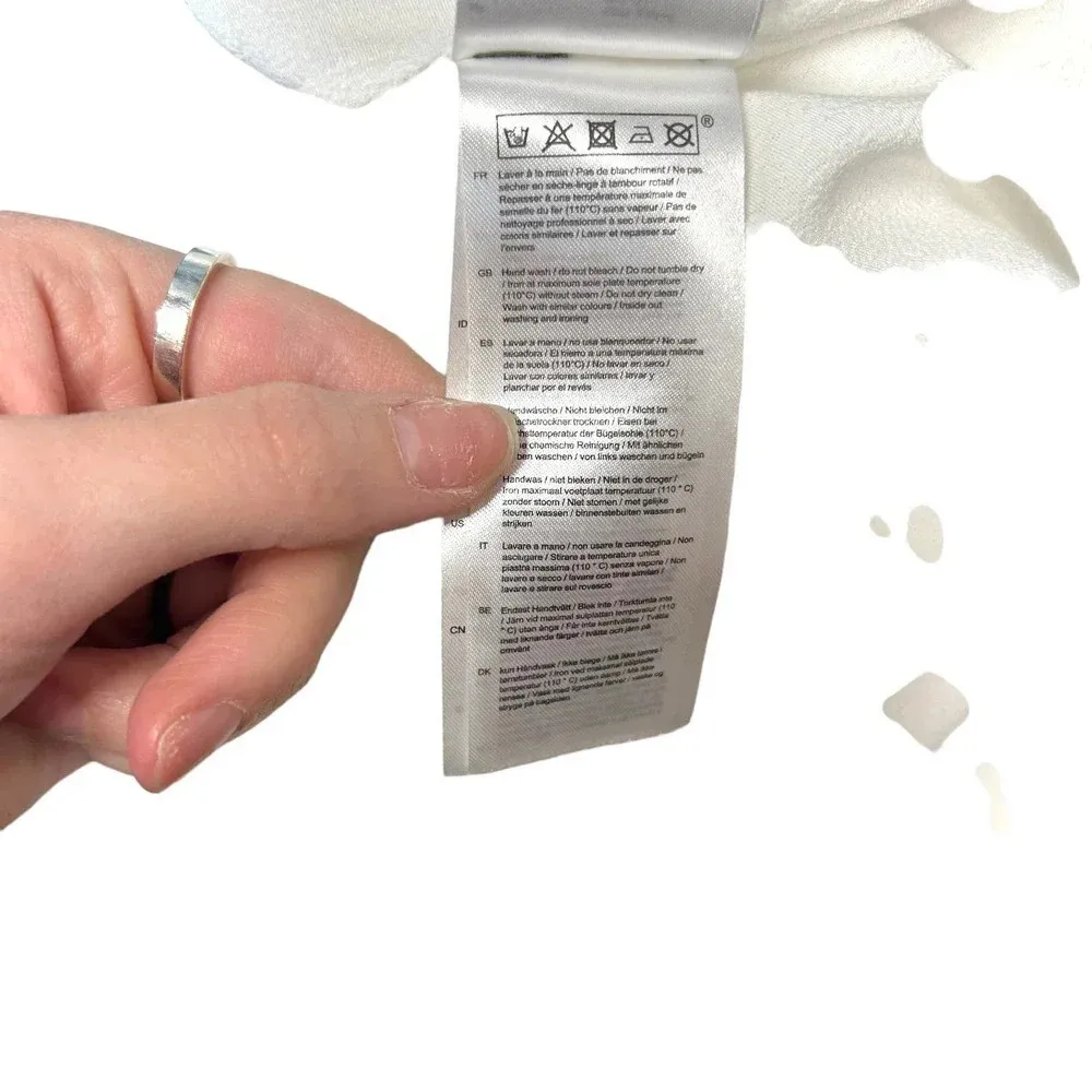 Maje ‎ Loust Bee Embellished Blouse Ecru Cream Size 2 US Medium - Image 12