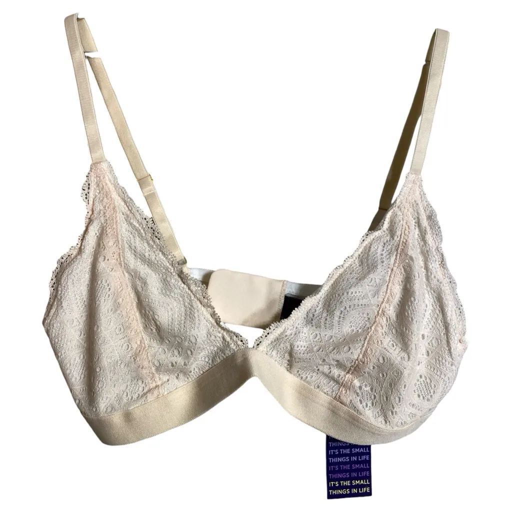🆕 Pepper Triangle Lace Bralette Size M - Image 2
