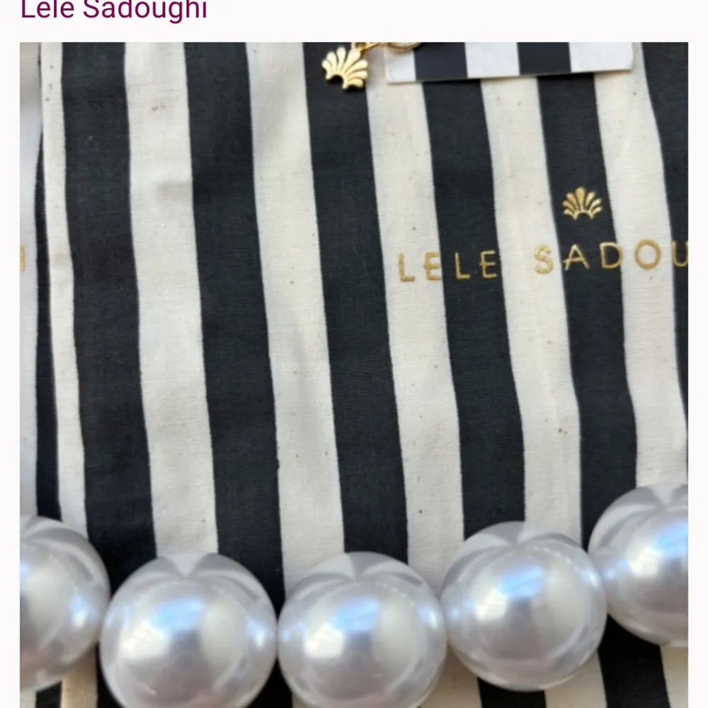 NWOT Lele Sadoughi Pearl necklace - Image 6