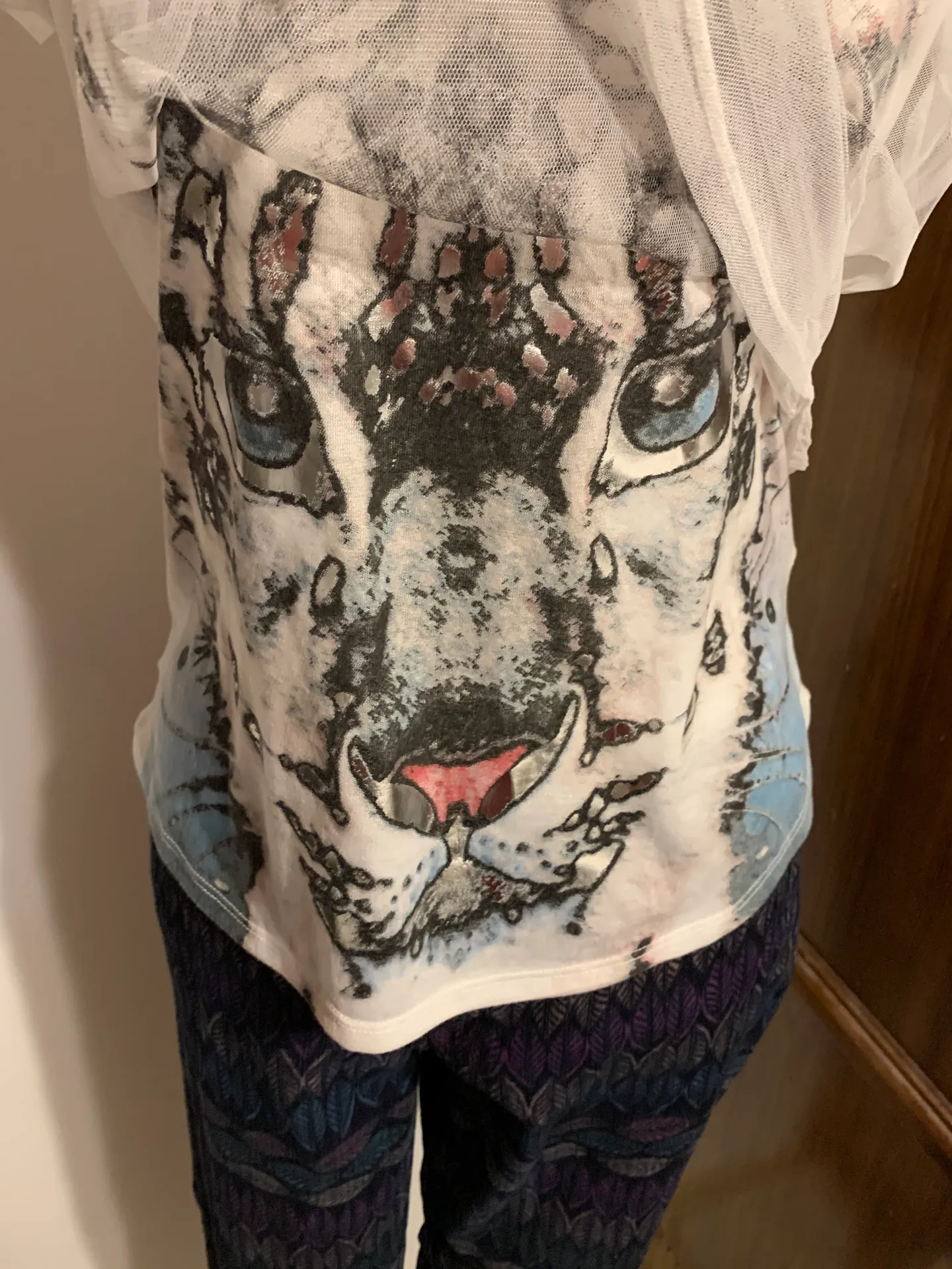 White Tiger Shirt - Image 5