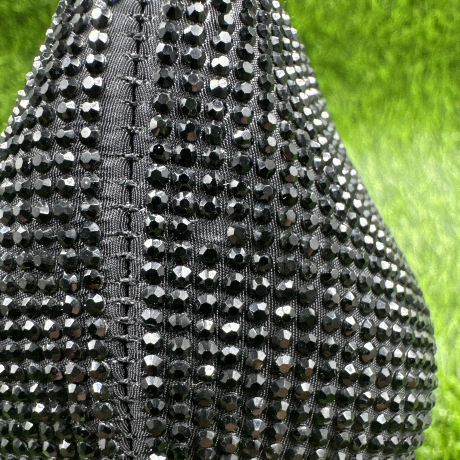 ZARA Women’s Black Studded Closed Pointed Toe High Heels Pumps Shoes Size 37/US7 - Image 11