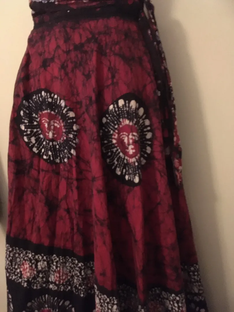 Geeta Boho Adjustable Maxi Skirt - Image 3