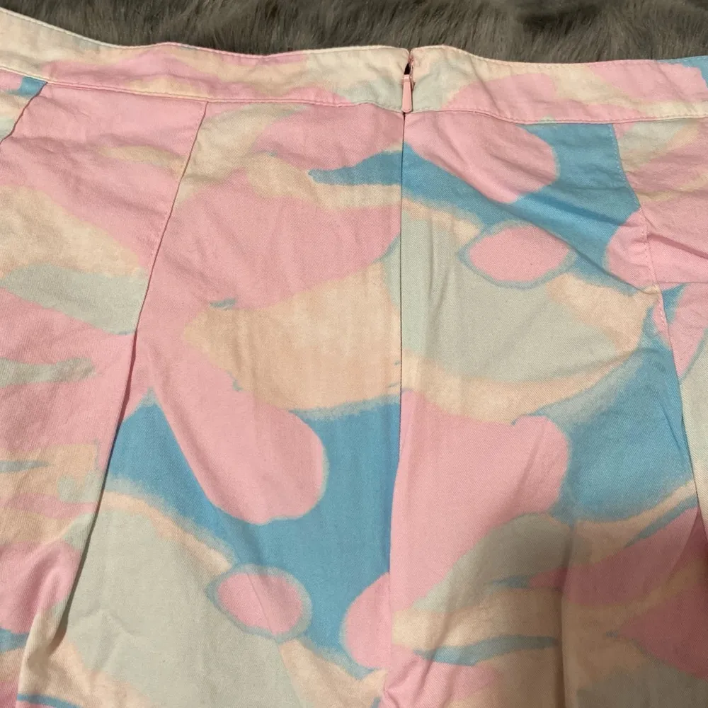 BP-Stylish Pink and Blue Women's Skirt - Image 4