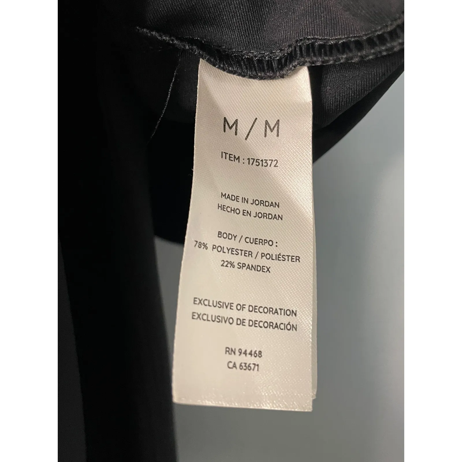 SAGE COLLECTIVE Black White Trim Athletic Tennis Golf Dress Romper M Size M - Image 4