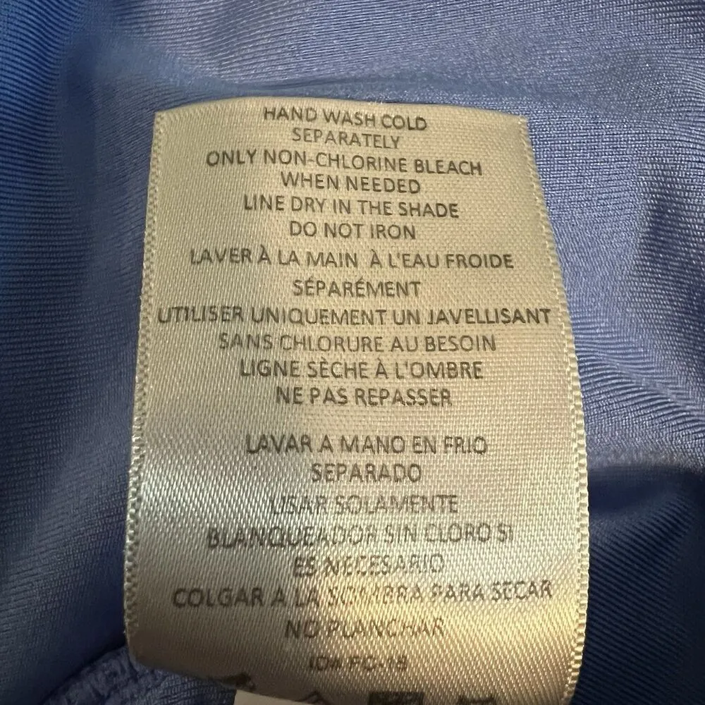 Free Country Skort XL Golf Tennis Pickleball Nylon Gray Blue - Image 5