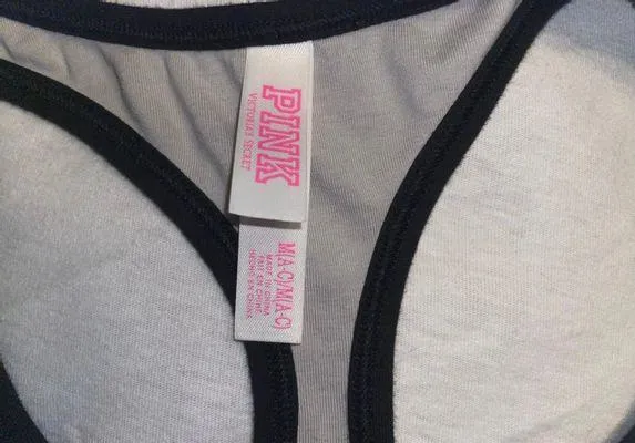 PINK Marble Racerback Sports Bra - Image 3